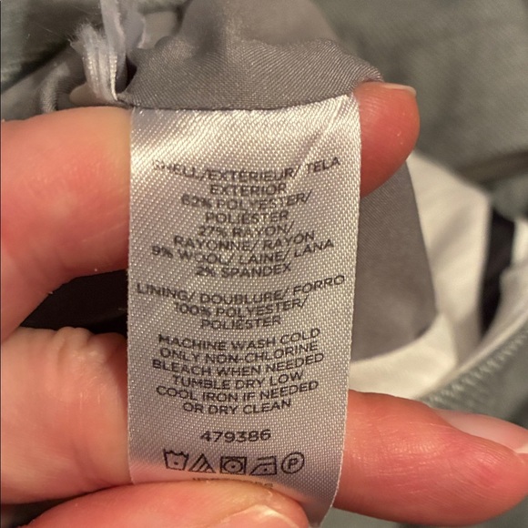 Ann Taylor Gray Wool Blend Tailored Trousers - Picture 11 of 16